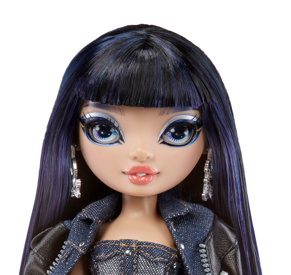 Rainbow high fashion doll serie 5: kim nguyen. bambola blu con vestito alla moda e oltre 10 accessori di gioco colorati. - Rainbow High