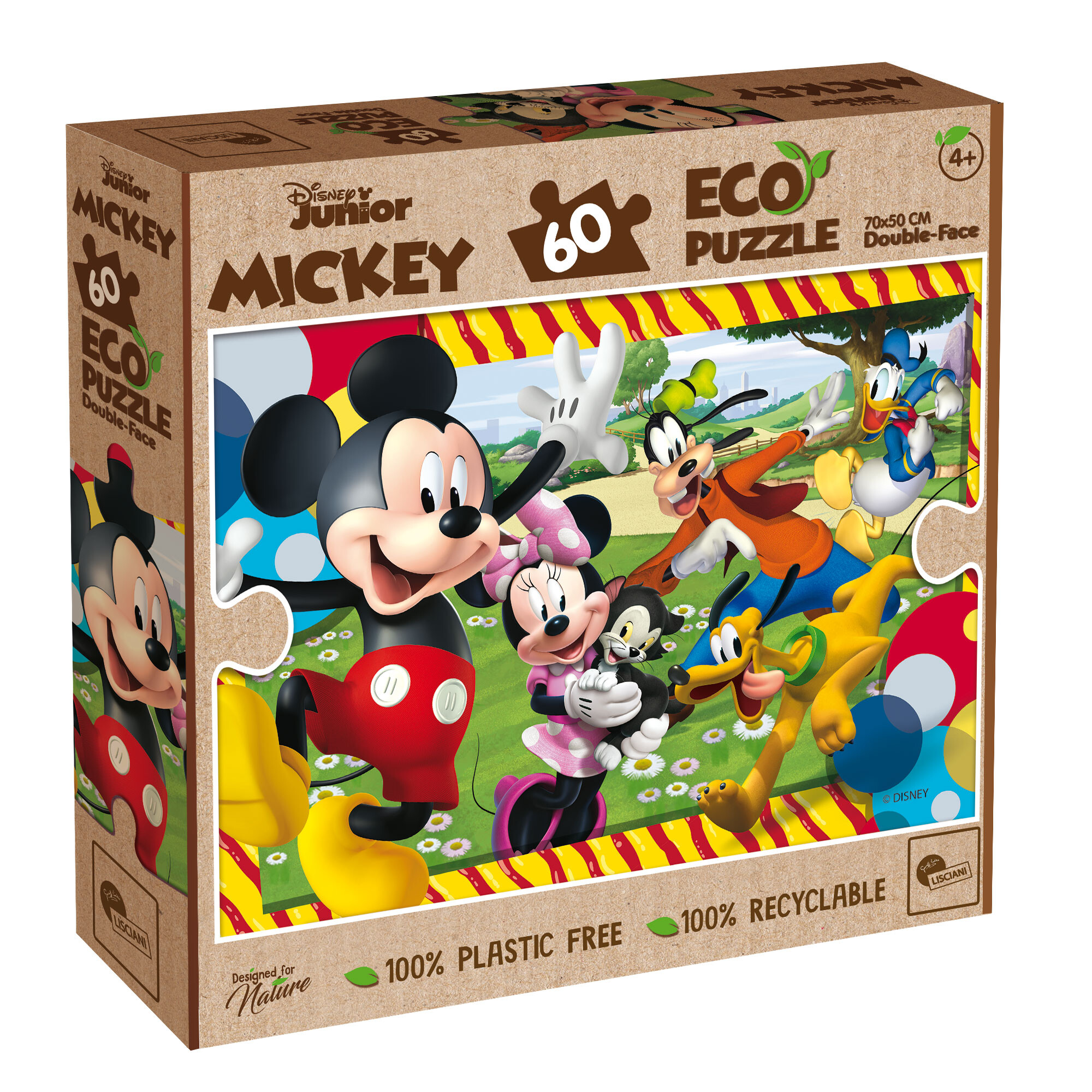 Disney eco-puzzle df mickey mouse 60 - LISCIANI, Mickey Mouse