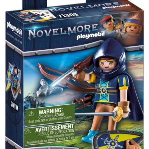 Playmobil novelmore 71303 gwynn con equipaggiamento da combattimento, giocattolo per bambini dai 4 anni in su - Playmobil