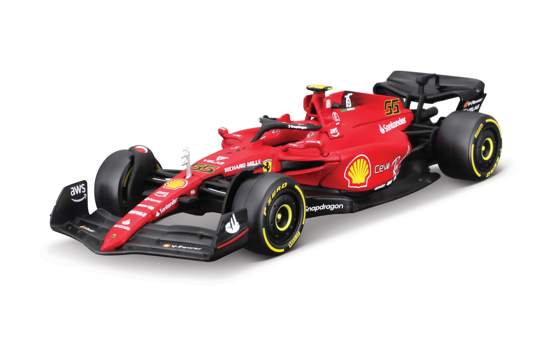 Ferrari f1-75 #55 sainz -1:43 - Toys Center