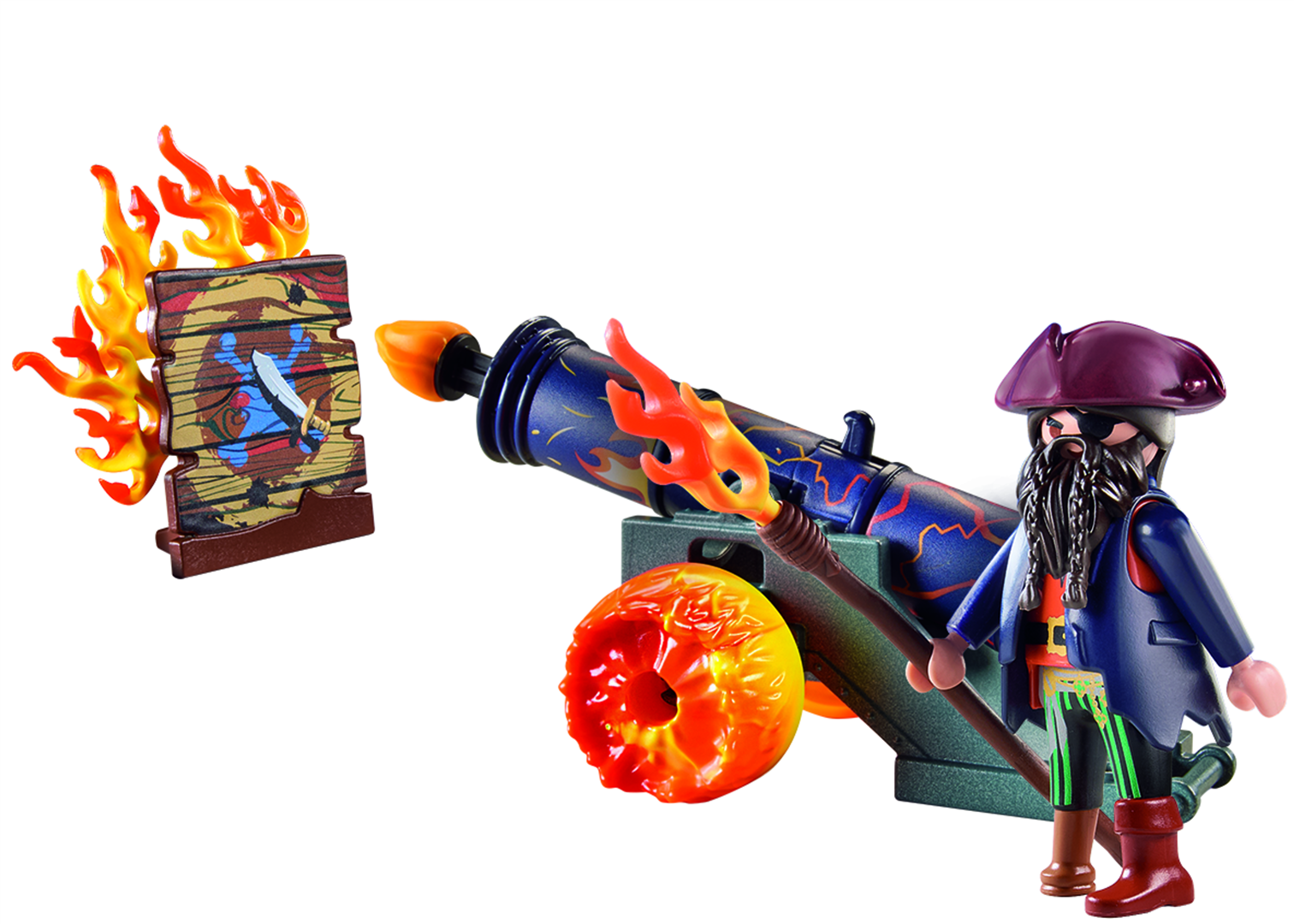 Playmobil 71189 gift set pirata con cannone dai 4 anni in su - Playmobil