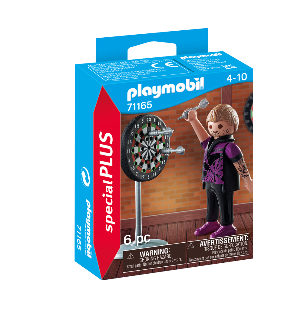 Playmobil special plus 71165 giocatore di freccette per bambini dai 4 anni in su - Playmobil
