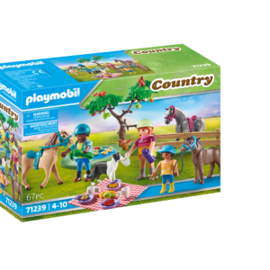 Playmobil country 71239 picnic coi cavalli dai 4 anni in su - Playmobil