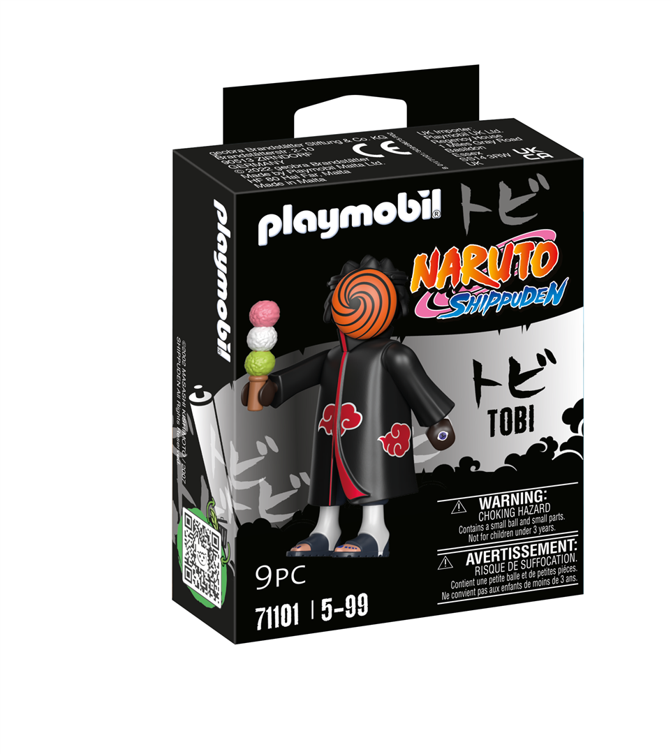 Playmobil naruto shippuden 71101 tobi, dai 5 anni in su - Playmobil