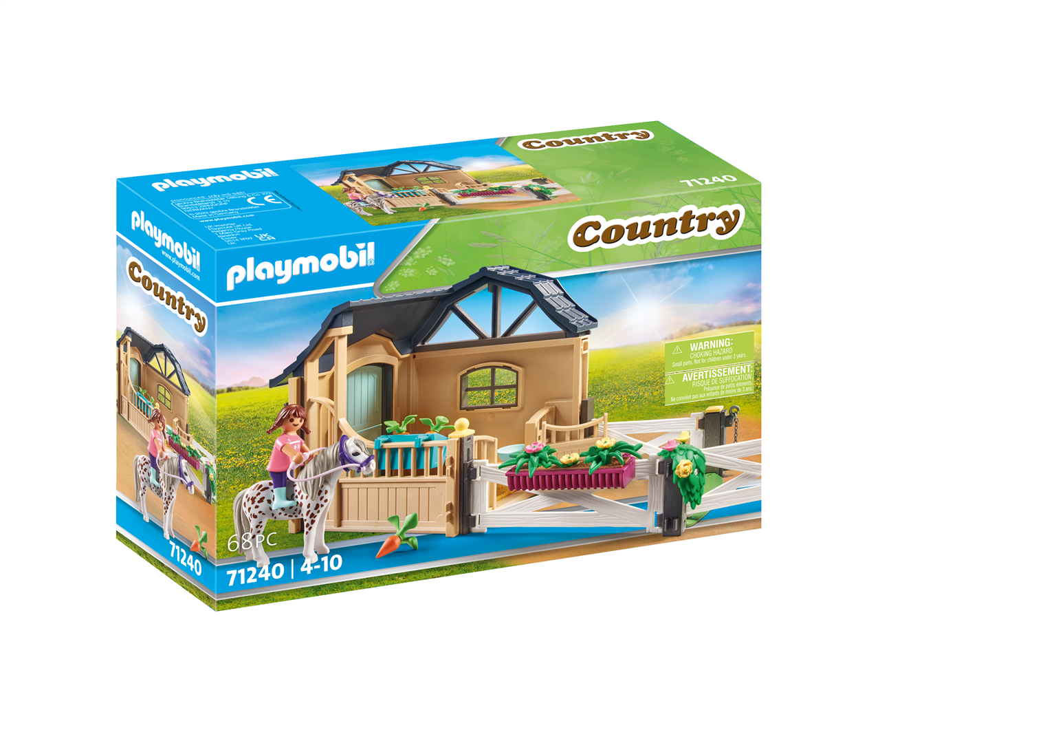 Playmobil country 71240 estensione stalla dai 4 anni in su - Playmobil