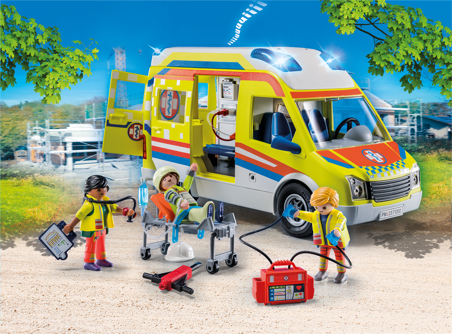Playmobil city life 71202 ambulanza per bambini dai 4 anni in su - Playmobil