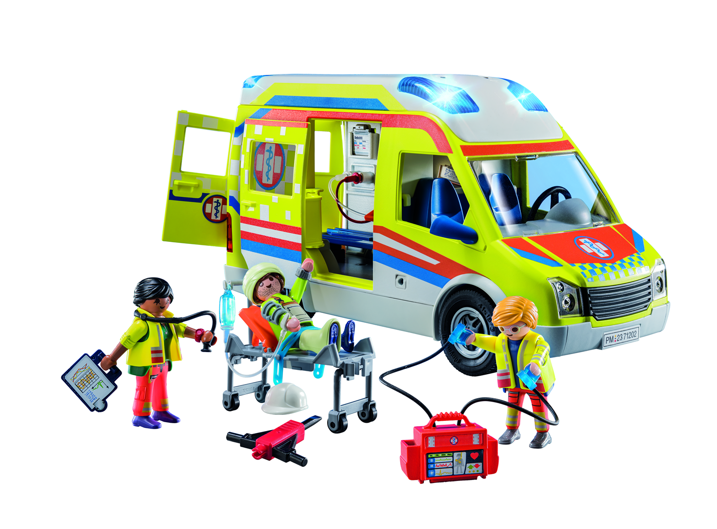 Playmobil city life 71202 ambulanza per bambini dai 4 anni in su - Playmobil
