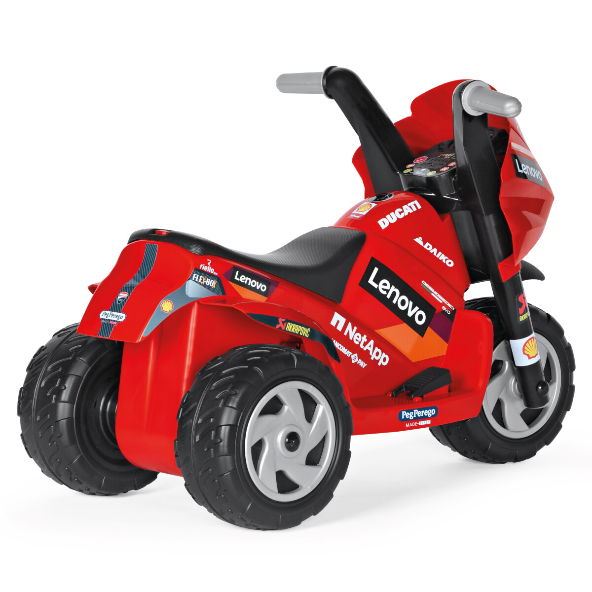Ducati mini evo, maxi divertimento! la moto elettrica per bambini con luci  e suoni. - Toys Center