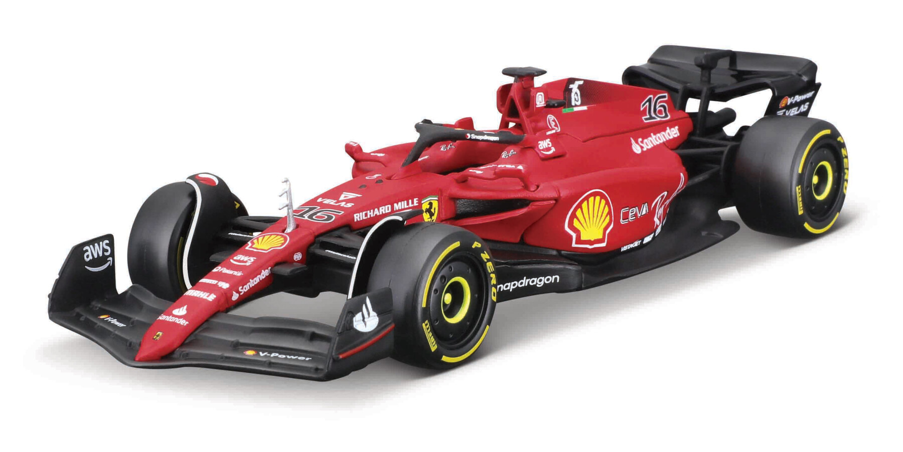 Ferrari f1-75 #16 leclerc -1:43 - Toys Center