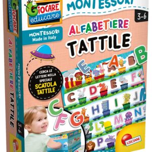 Montessori alfabetiere tattile - LISCIANI