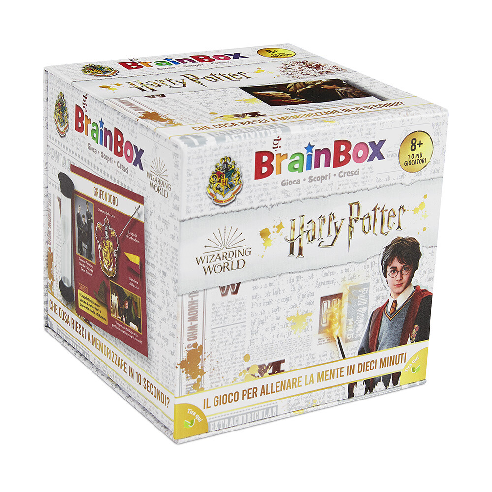 Asmodee - brainbox harry potter, gioco per allenare la mente - 