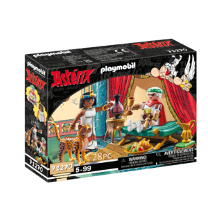 Playmobil asterix 71270 cesare e cleopatra giocattolo per bambini dai 5 anni - Playmobil