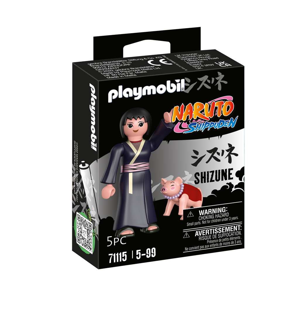Playmobil naruto shippuden 71115 shizune dai 5 anni in su - Playmobil