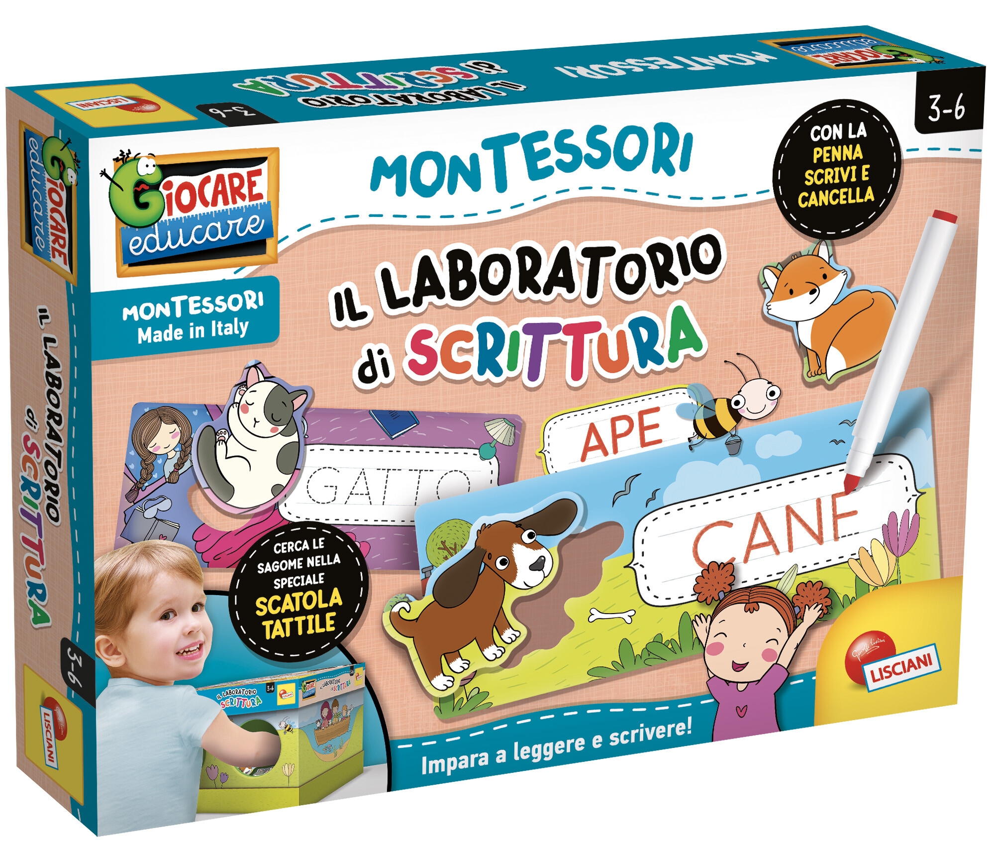 Montessori il laboratorio di scrittura - LISCIANI