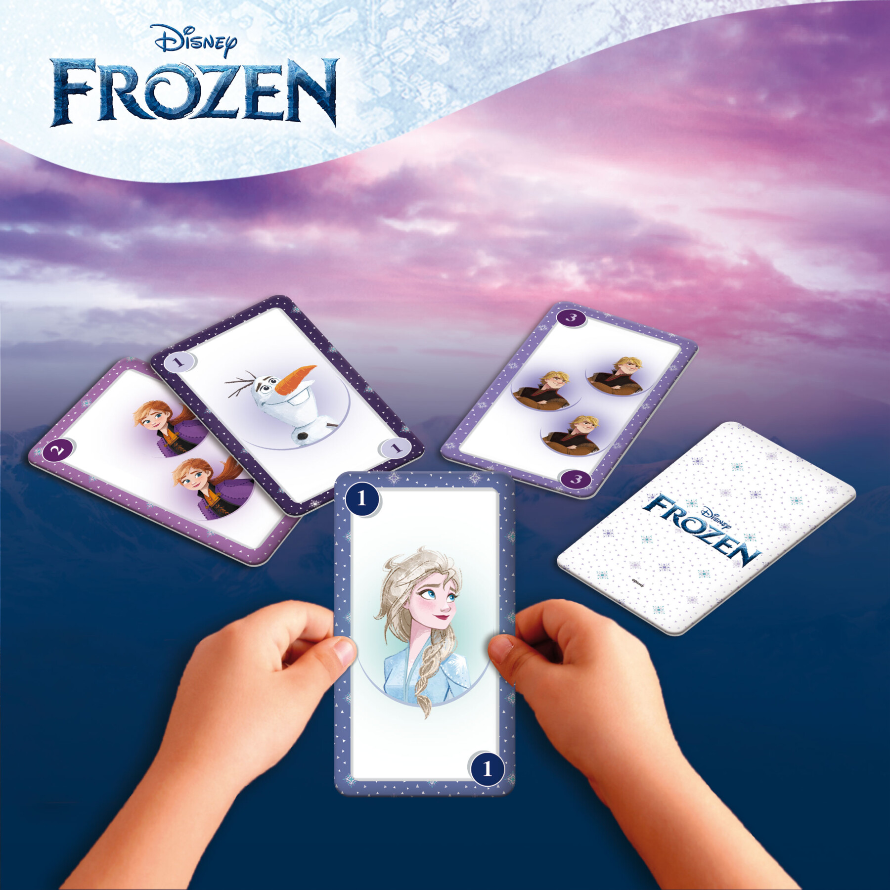 Frozen cards games - DISNEY PRINCESS, LISCIANI, Frozen