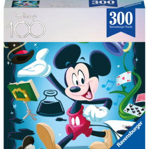 Ravensburger - puzzle disney mickey mouse, 300 pezzi, 8+, limited edition disney 100 - RAVENSBURGER, Mickey Mouse