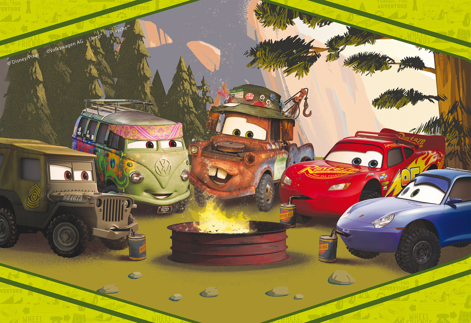 Disney eco-puzzle df cars 60 - LISCIANI, Cars