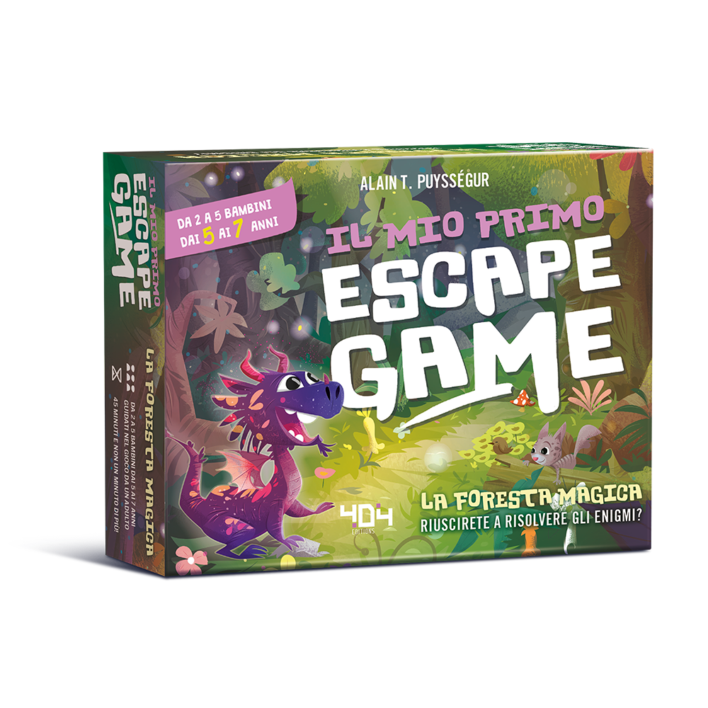 Asmodee - escape box il mio primo escape game, gioco di carte - 