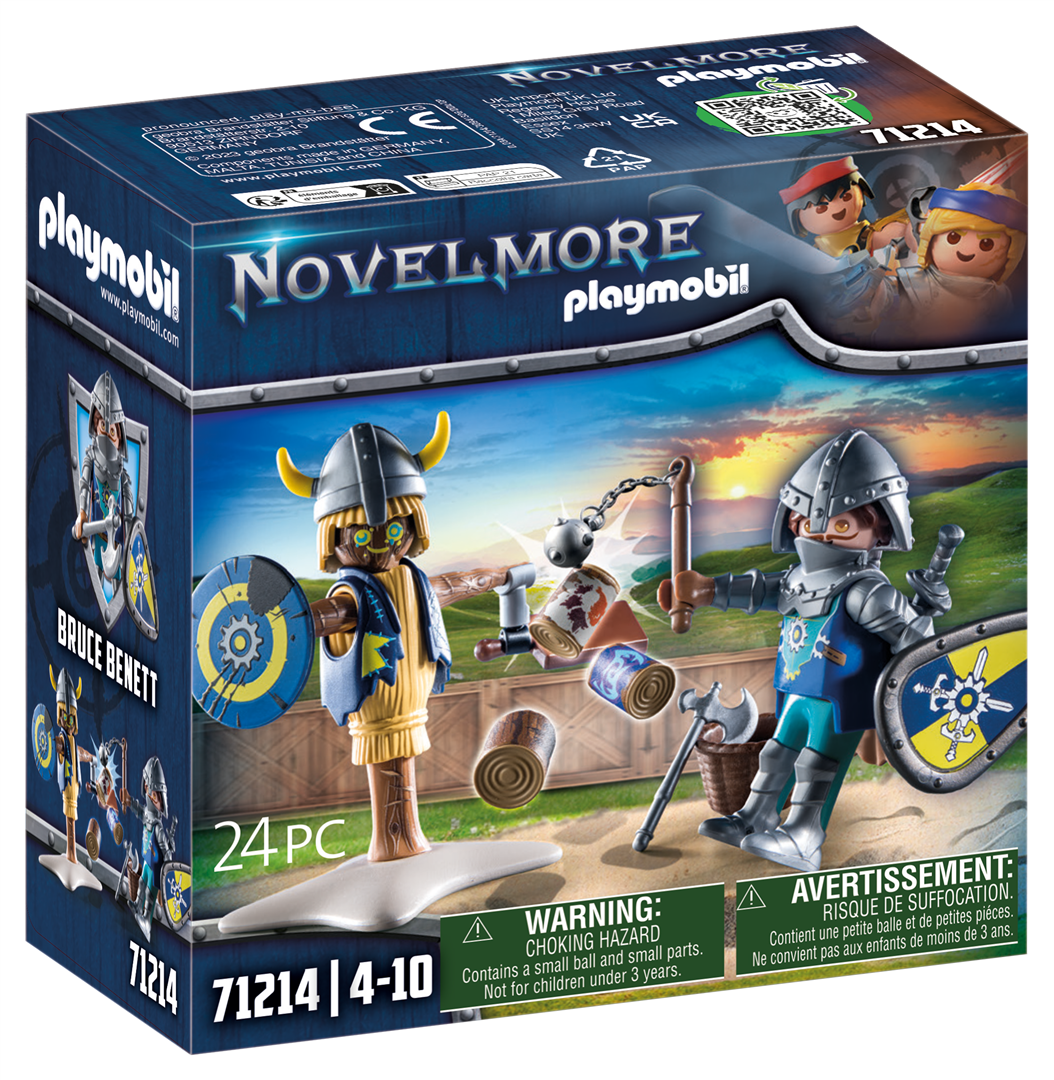 Playmobil novelmore 71214 novelmore - addestramento, giocattolo per bambini dai 4 anni in su - Playmobil