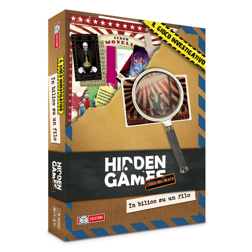 Hidden games - luogo del reato - in bilico su un filo - ms edizioni - 
