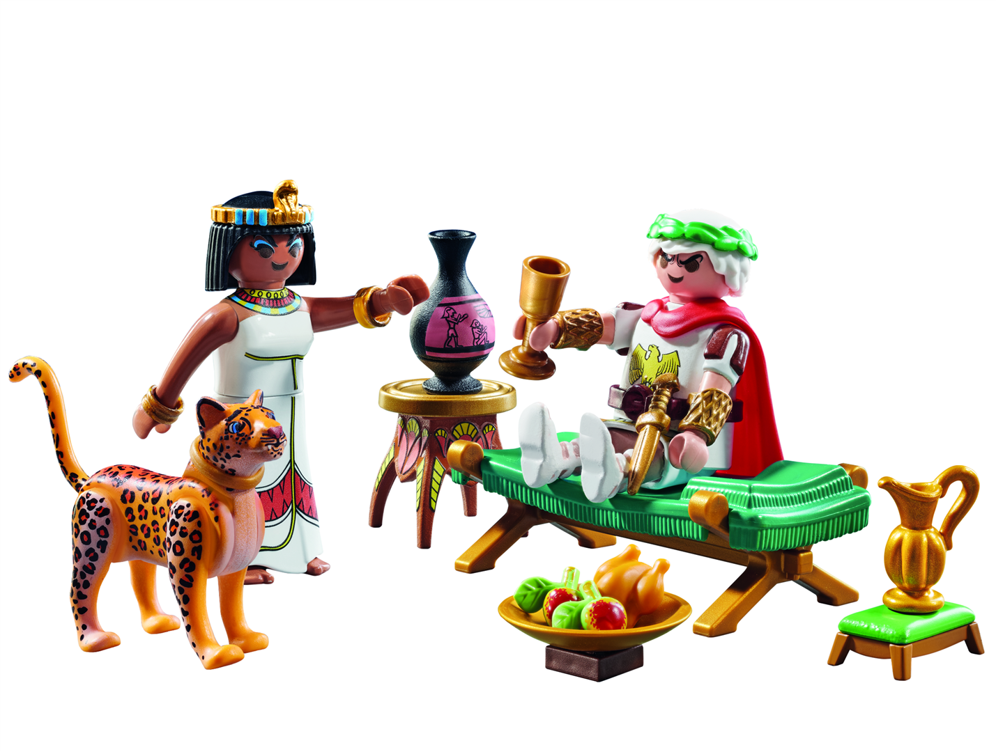 Playmobil asterix 71270 cesare e cleopatra giocattolo per bambini dai 5 anni - Playmobil