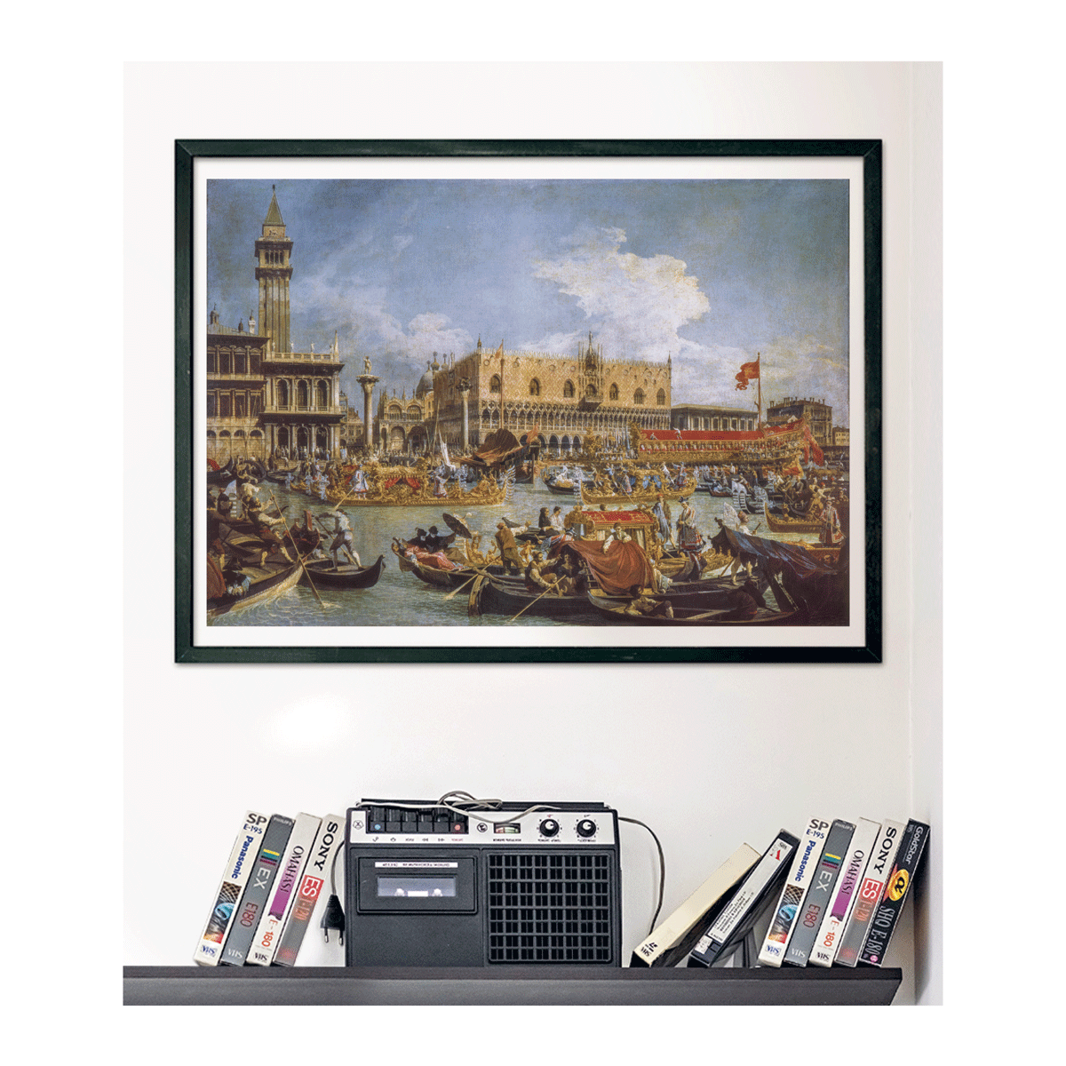 Clementoni puzzle museum collection - canaletto, "the return of the bucentaur at the molo on ascension day" - 1000 pezzi, puzzle adulti - CLEMENTONI