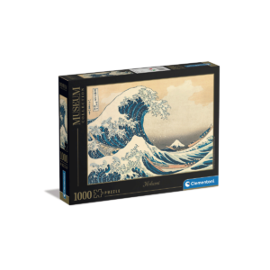 Clementoni puzzle museum collection - hokusai , "the great wave" - 1000 pezzi, puzzle adulti - CLEMENTONI