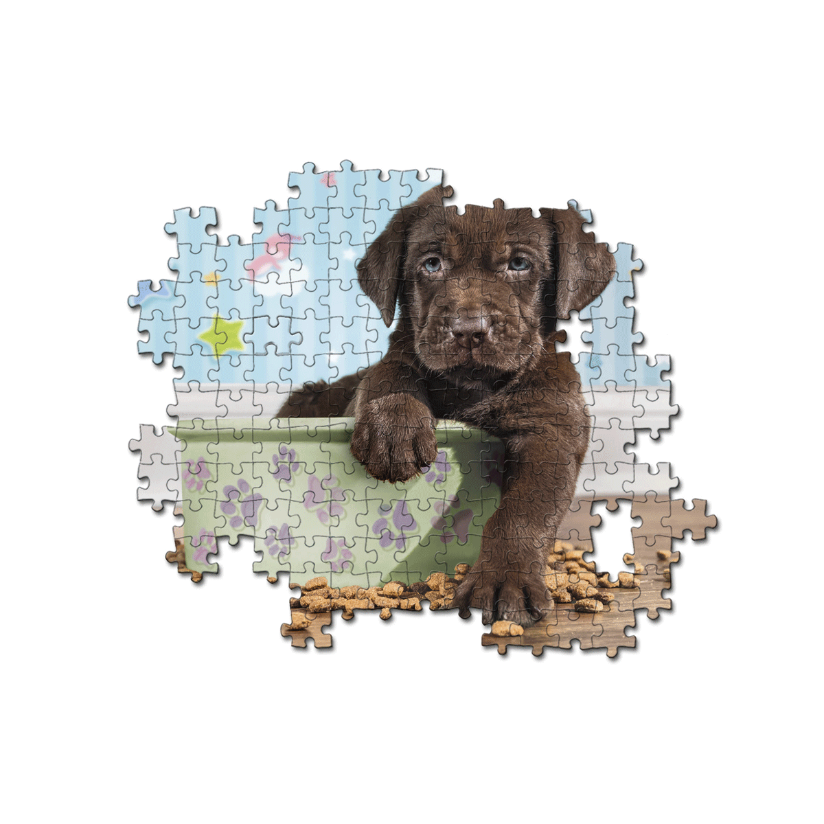 CLEMENTONI SUPERCOLOR PUZZLE - LOVELY PUPPY - 180 PEZZI, PUZZLE ADULTI -  Toys Center