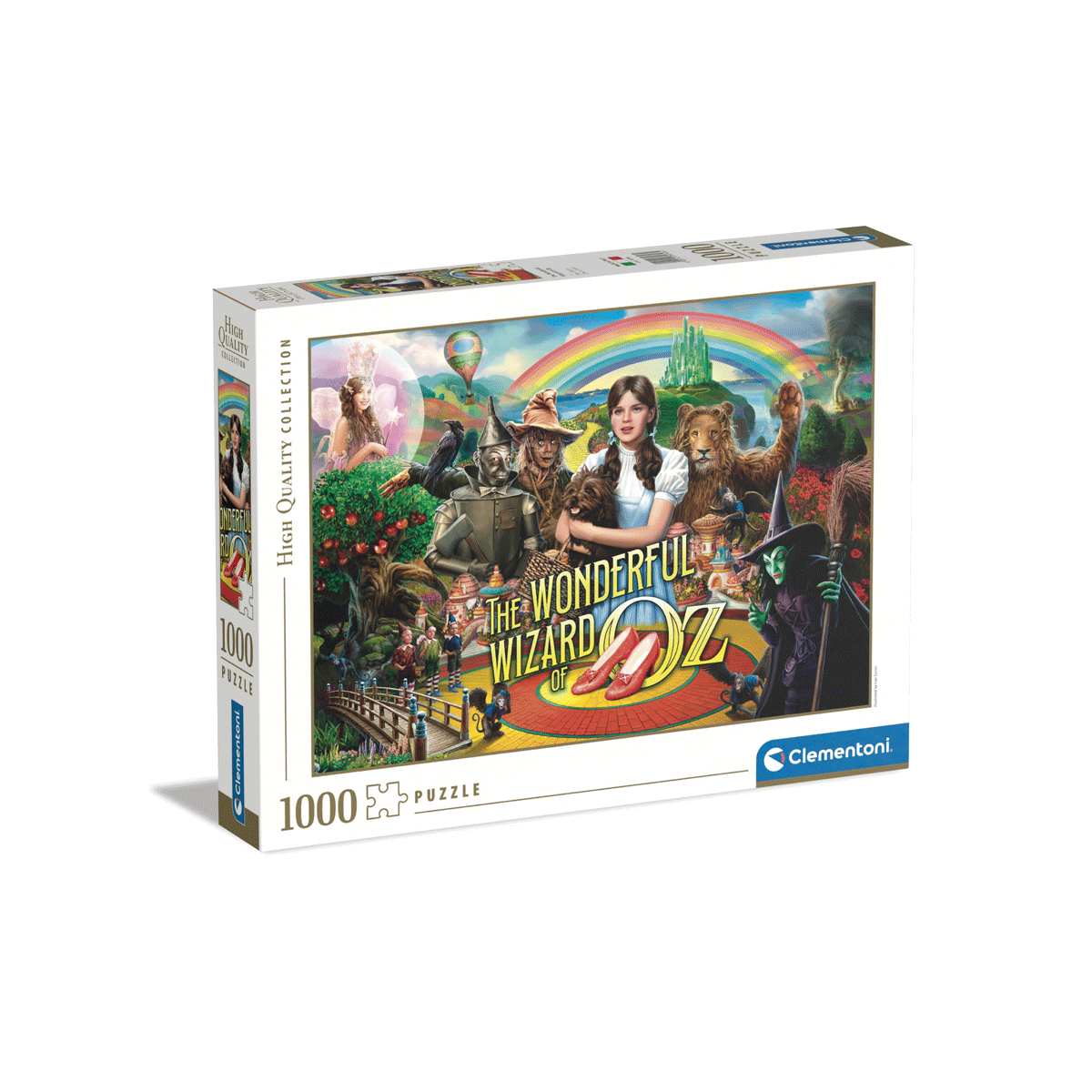 Clementoni puzzle high quality collection - the wonderful wizard of oz - 1000 pezzi, puzzle adulti - CLEMENTONI