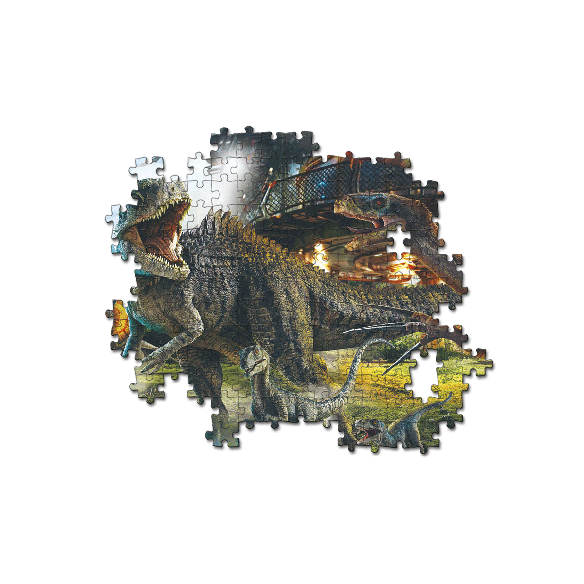 Clementoni puzzle jurassic world - 1000 pezzi, puzzle adulti - CLEMENTONI