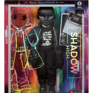 Rainbow high shadow high serie 2 - rexx mcqueen - bambola alla moda con outfit di tendenza e oltre 10 accessori di gioco - Rainbow High