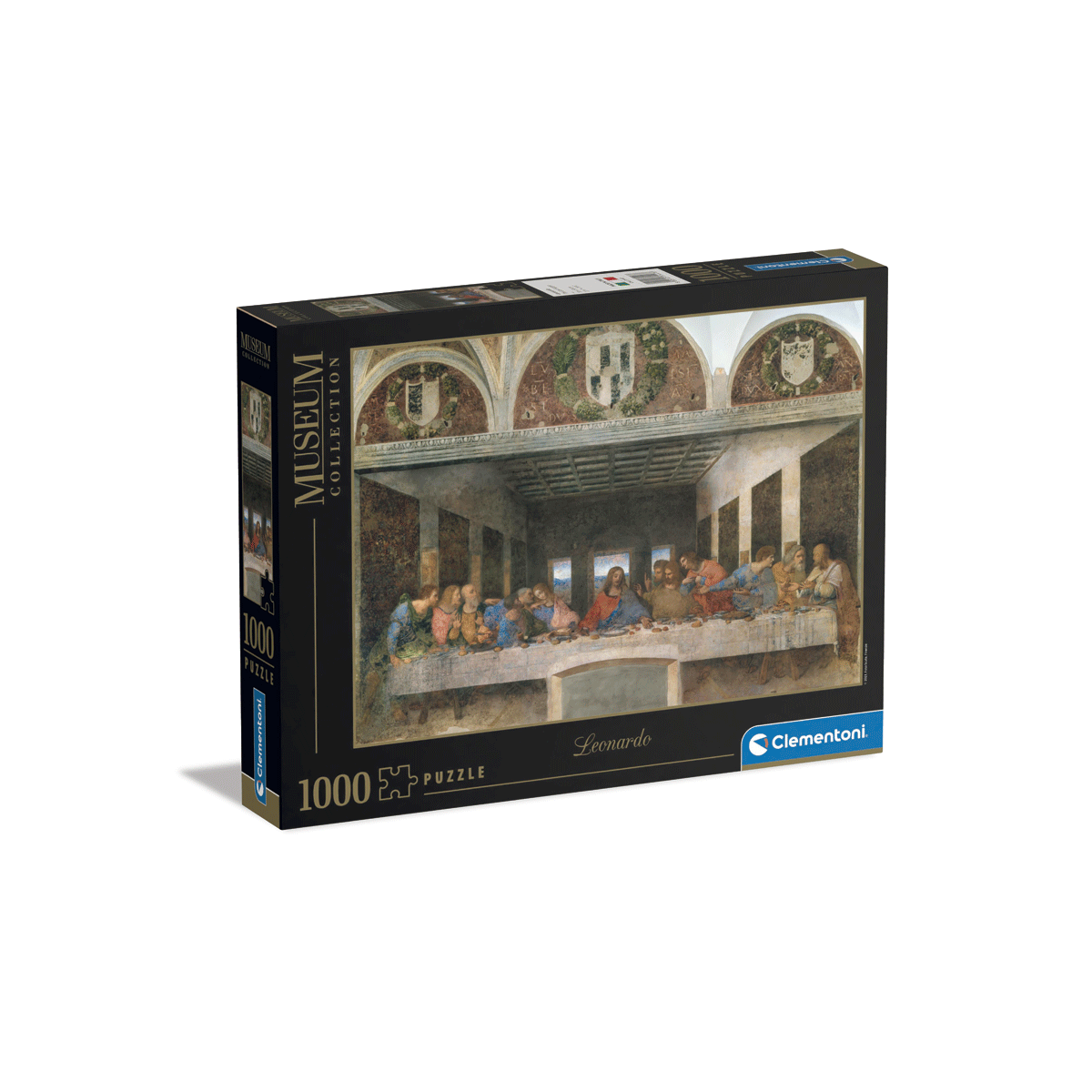 Clementoni puzzle museum collection leonardo, "the last supper" - 1000 pezzi, puzzle adulti - CLEMENTONI