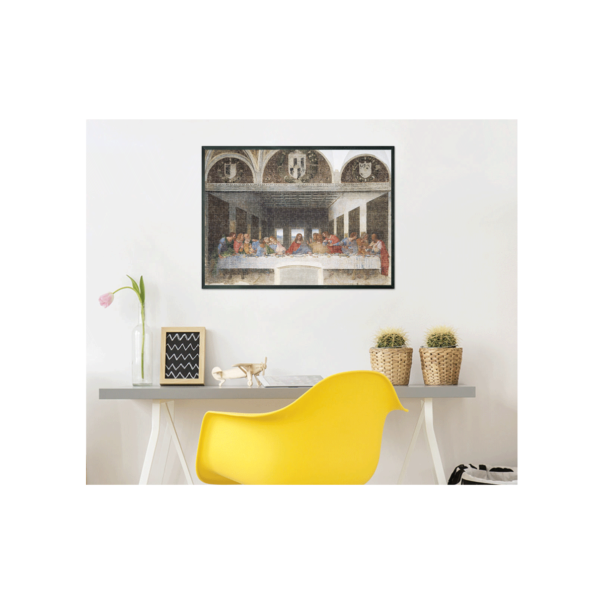 Clementoni puzzle museum collection leonardo, "the last supper" - 1000 pezzi, puzzle adulti - CLEMENTONI