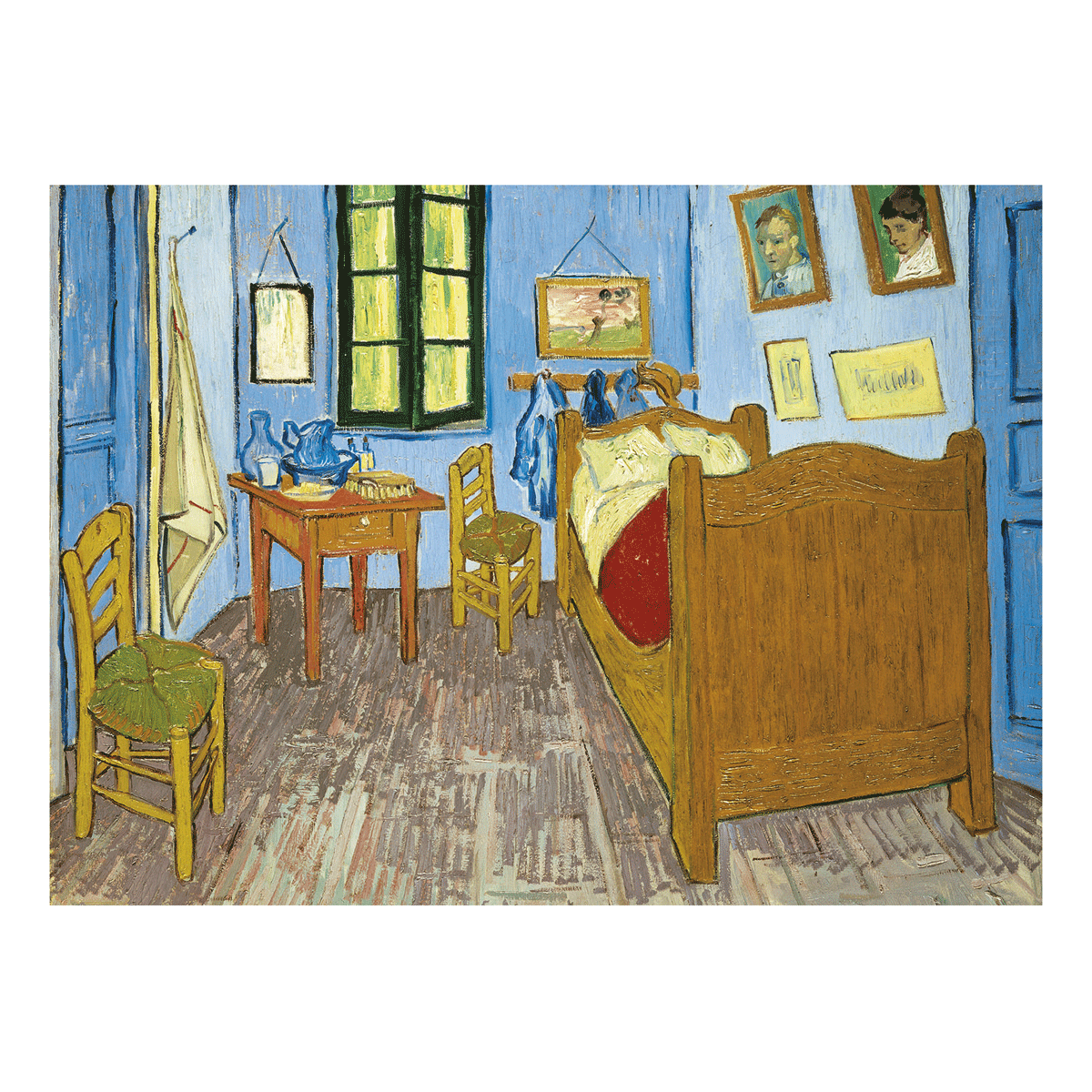 Clementoni puzzle museum collection - van gogh, "bedroom in arles" - 1000 pezzi, puzzle adulti - CLEMENTONI