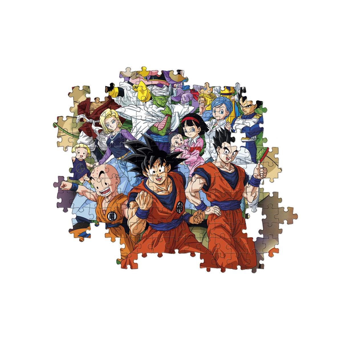 Clementoni puzzle dragon ball - 1000 pezzi, puzzle adulti - CLEMENTONI