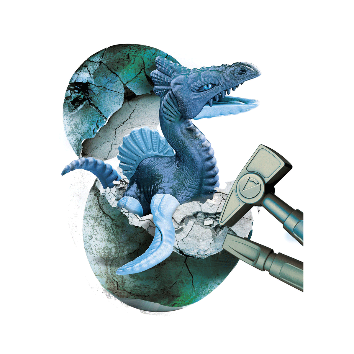 Clementoni - scienza e gioco fun - dig kit drago marino, gioco scientifico - Scienza e Gioco