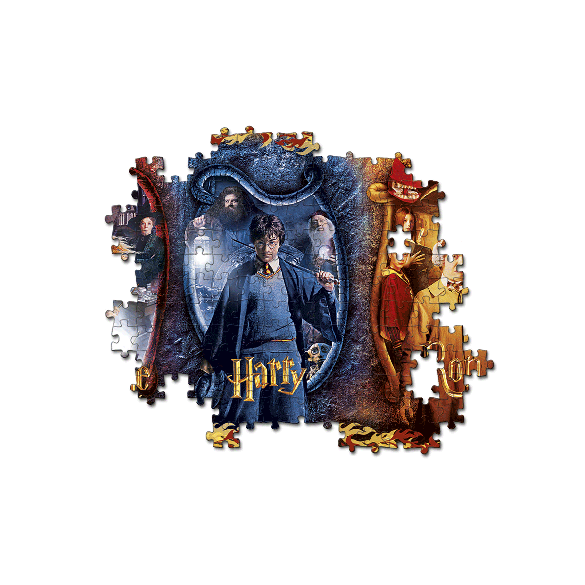 Clementoni Harry Potter Potter-104 pièces-puzzle enfant-fabriqué en Italie,  6 ans et plus, 61885, Multicolore