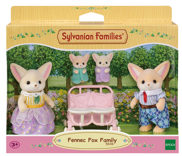 Famiglia volpe fennec - personaggi e playset del meraviglioso mondo sylvanian families - SYLVANIAN FAMILIES