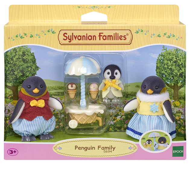 La famiglia pinguino - personaggi e playset del meraviglioso mondo sylvanian families - SYLVANIAN FAMILIES