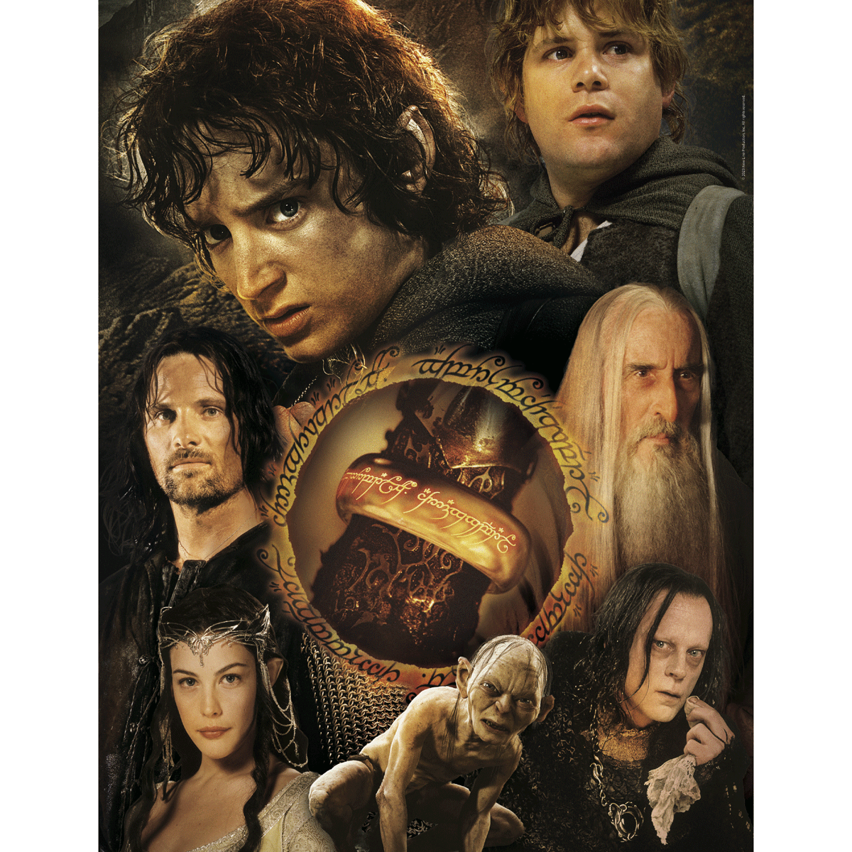 Clementoni puzzle the lord of the rings - 1000 pezzi, puzzle adulti - CLEMENTONI