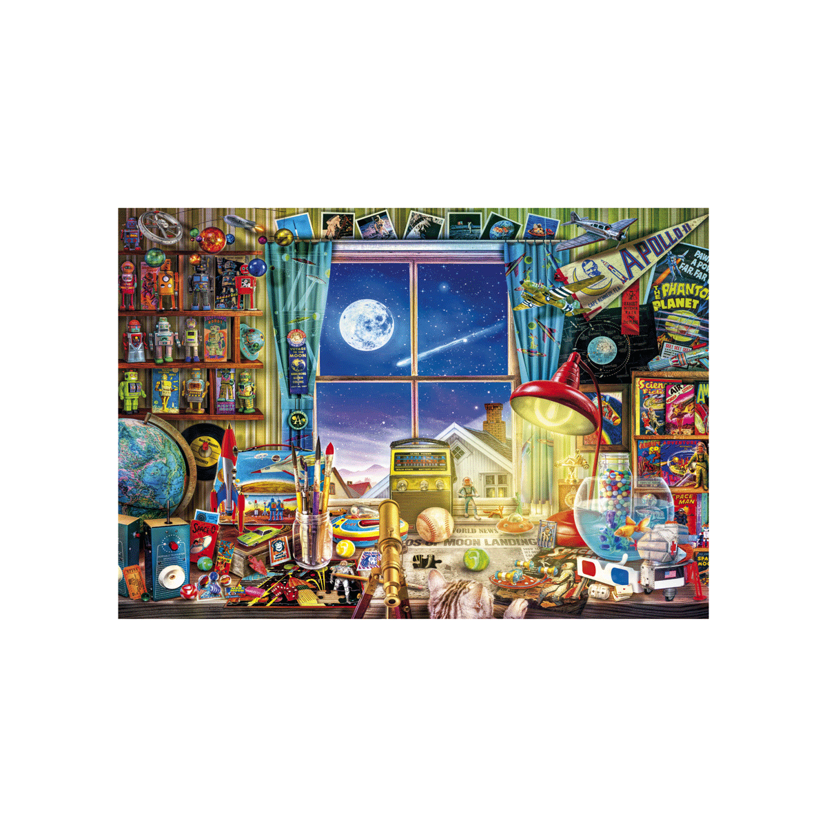 Clementoni Puzzle 500 Pz 49 X 36 Cm, Anime Collection, Attack On Titan -  Giocattoli online, Giochi online