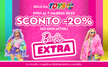 Scopri Barbie Extra, per te uno sconto del 20%