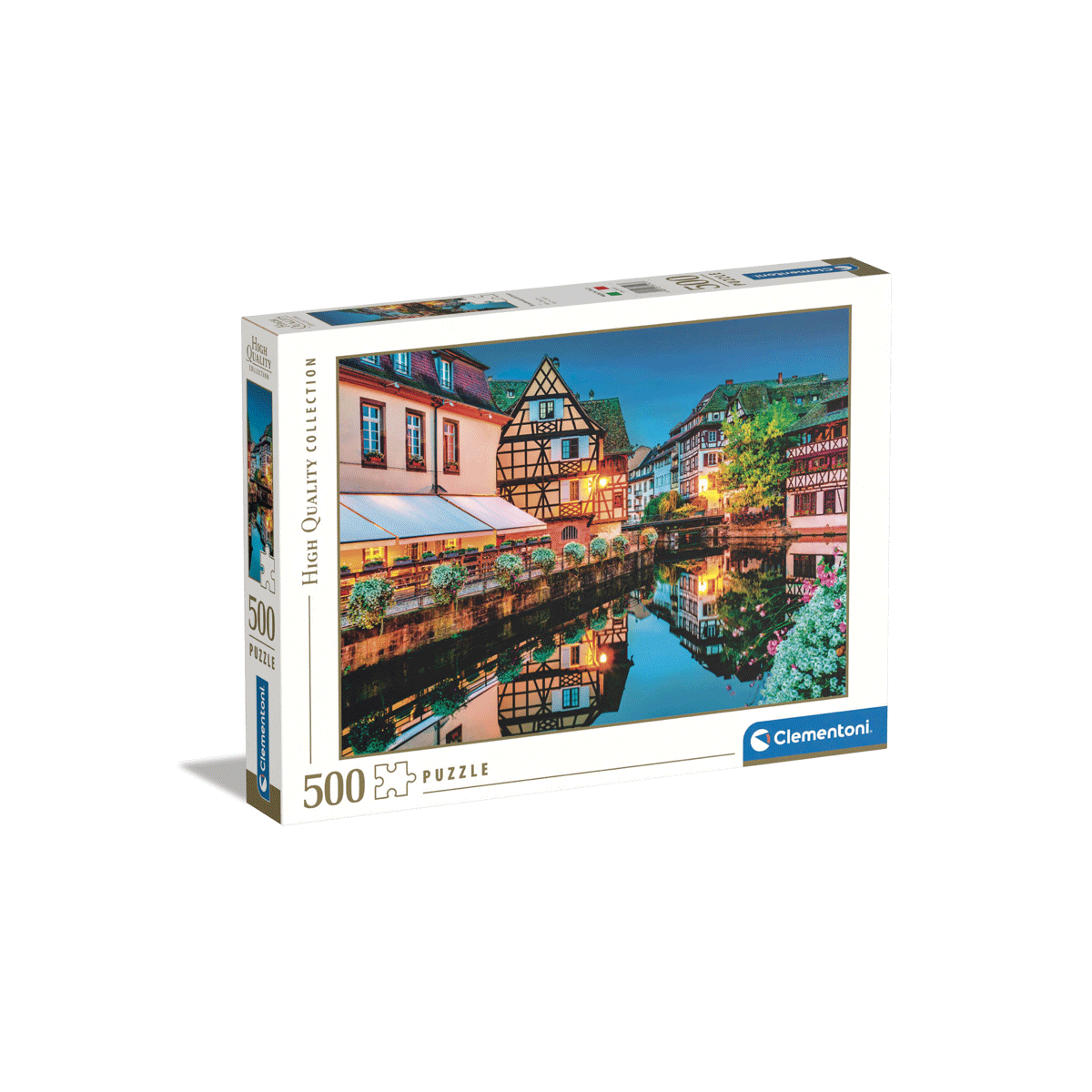 CLEMENTONI PUZZLE HIGH QUALITY COLLECTION - STRASBOURG OLD TOWN