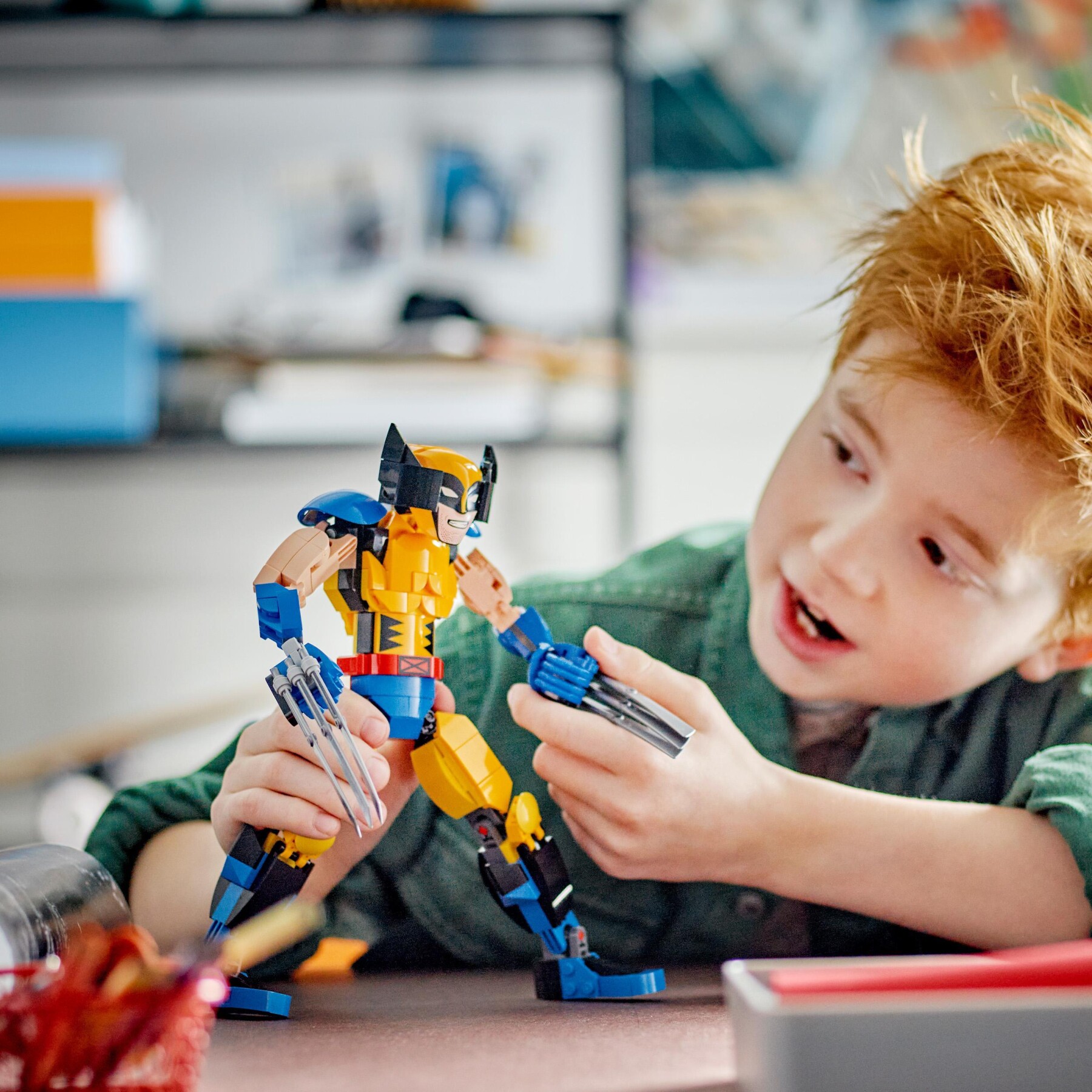 Lego marvel 76257 personaggio di wolverine, action figure costruibile degli x-men con 6 elementi artiglio, collezione supereroi - LEGO SUPER HEROES