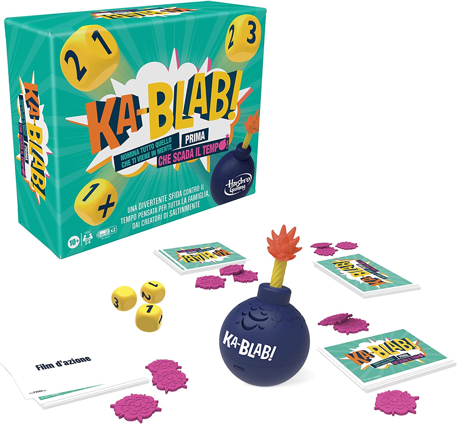 Hasbro ka blab! gioco di società per famiglie e bambini - HASBRO GAMING