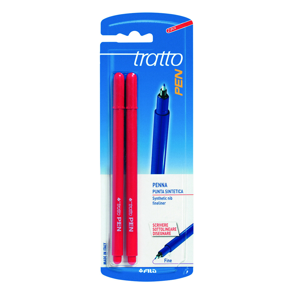 471 Tratto Pen - Assortito - punta 2 mm tratto 0,5 mm (conf.12) 8.88 -  Cancelleria e Penne - LoveOffice®