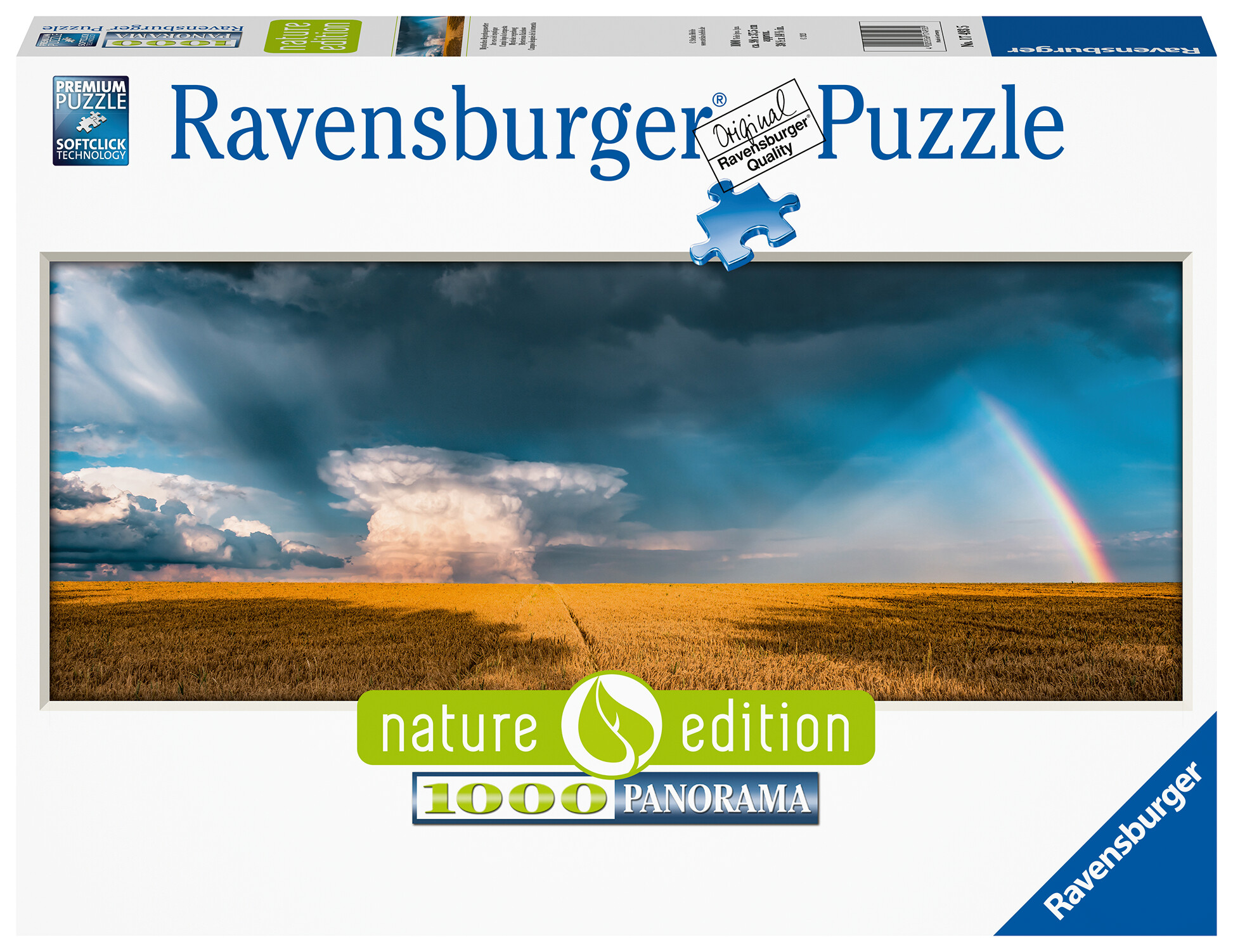 Ravensburger - puzzle campi dopo la tempesta, collezione lost places, 1000 pezzi, puzzle adulti - RAVENSBURGER