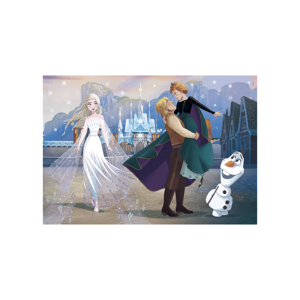Clementoni supercolor puzzle disney frozen - 24 maxi pezzi, puzzle bambini 3 ani - CLEMENTONI, DISNEY PRINCESS