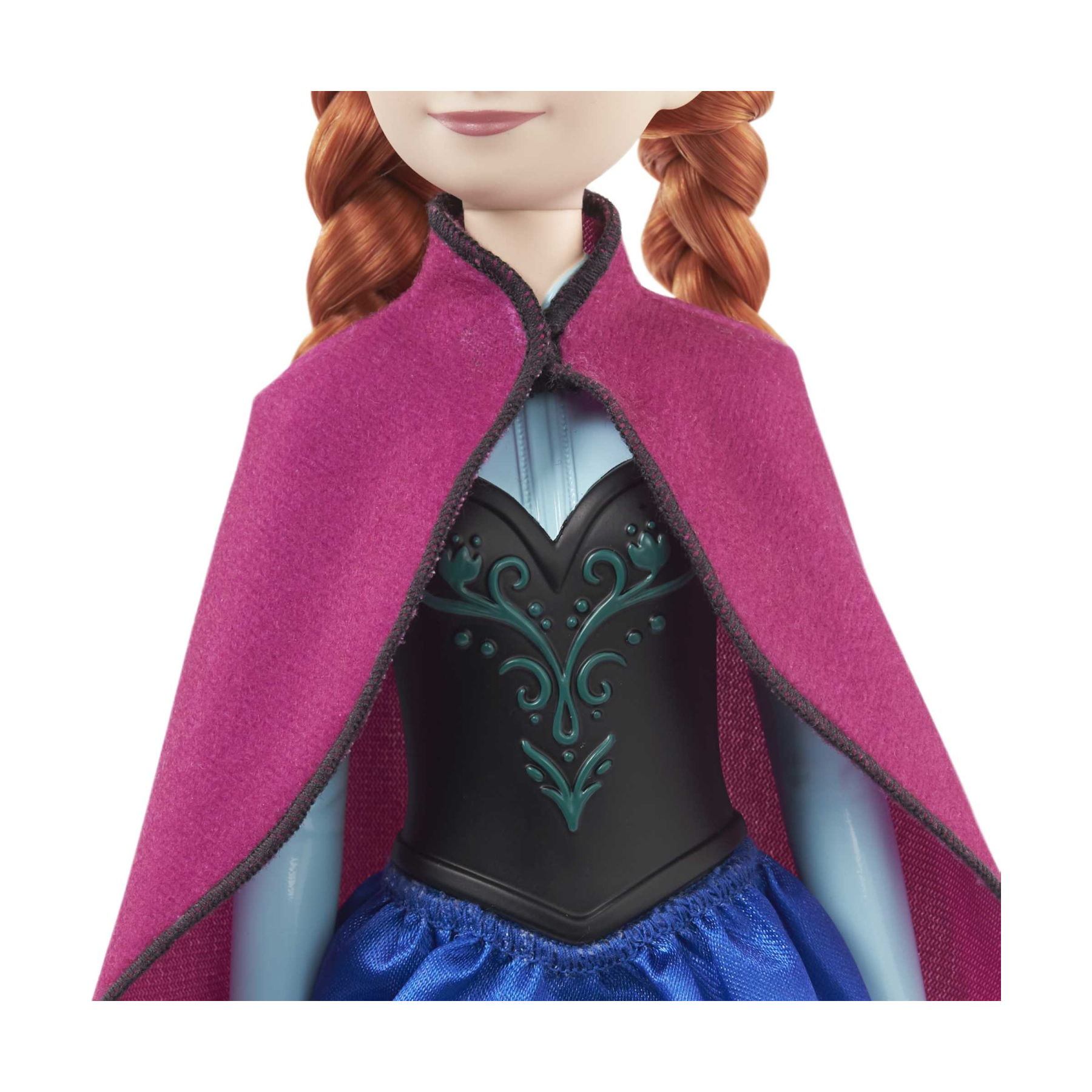 Disney frozen - anna, bambola con abito elegante e accessori ispirati al film dsney frozen 1, giocattolo per bambini, 3+ anni, hlw49 - DISNEY PRINCESS, Frozen