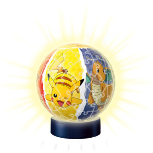 Ravensburger - 3d puzzle nightlamp pokemon, night lamp, 72 pezzi, 6+ anni - RAVENSBURGER 3D PUZZLE